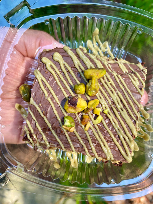 🍫 Dubai Chocolate Pistachio Brownie