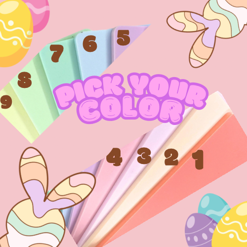 Personalized Bunny Hair Clips