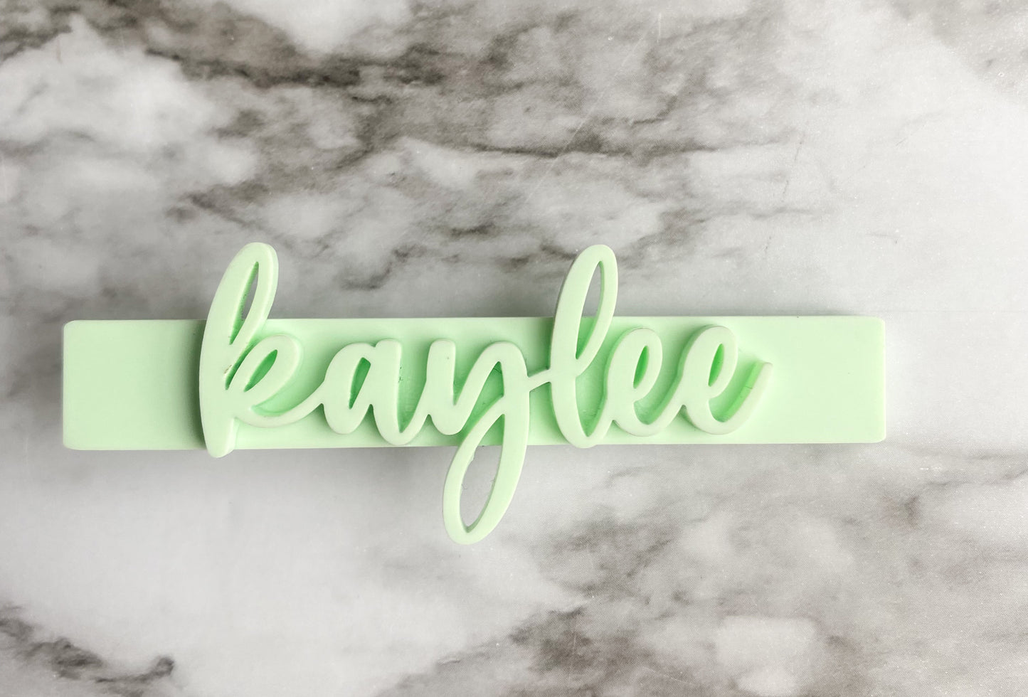 Personalized Hair Clips